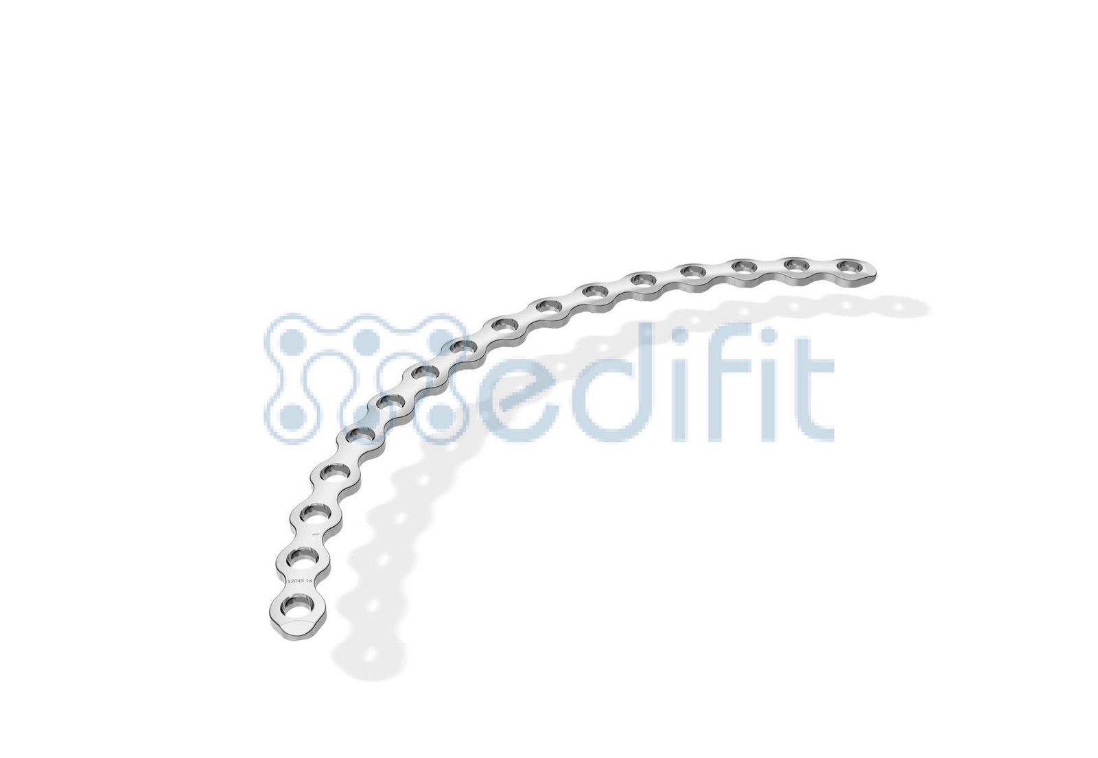 RECONSTRUCTION PLATE WITH LOW PROFILE CURVED 3.5MM (RADIUS 108MM) 4 2045