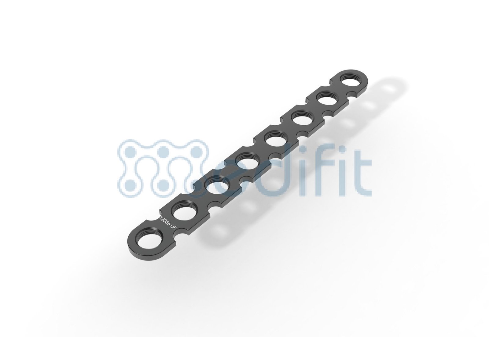 RECONSTRUCTION LOCKING PLATE STRAIGHT ROUND HOLE 5.0MM 3 2066