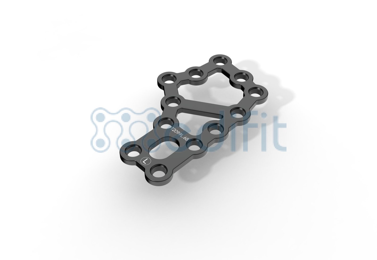 CALCANEAL LOCKING Q-TYPE PLATE 3.5MM 4 2099 1