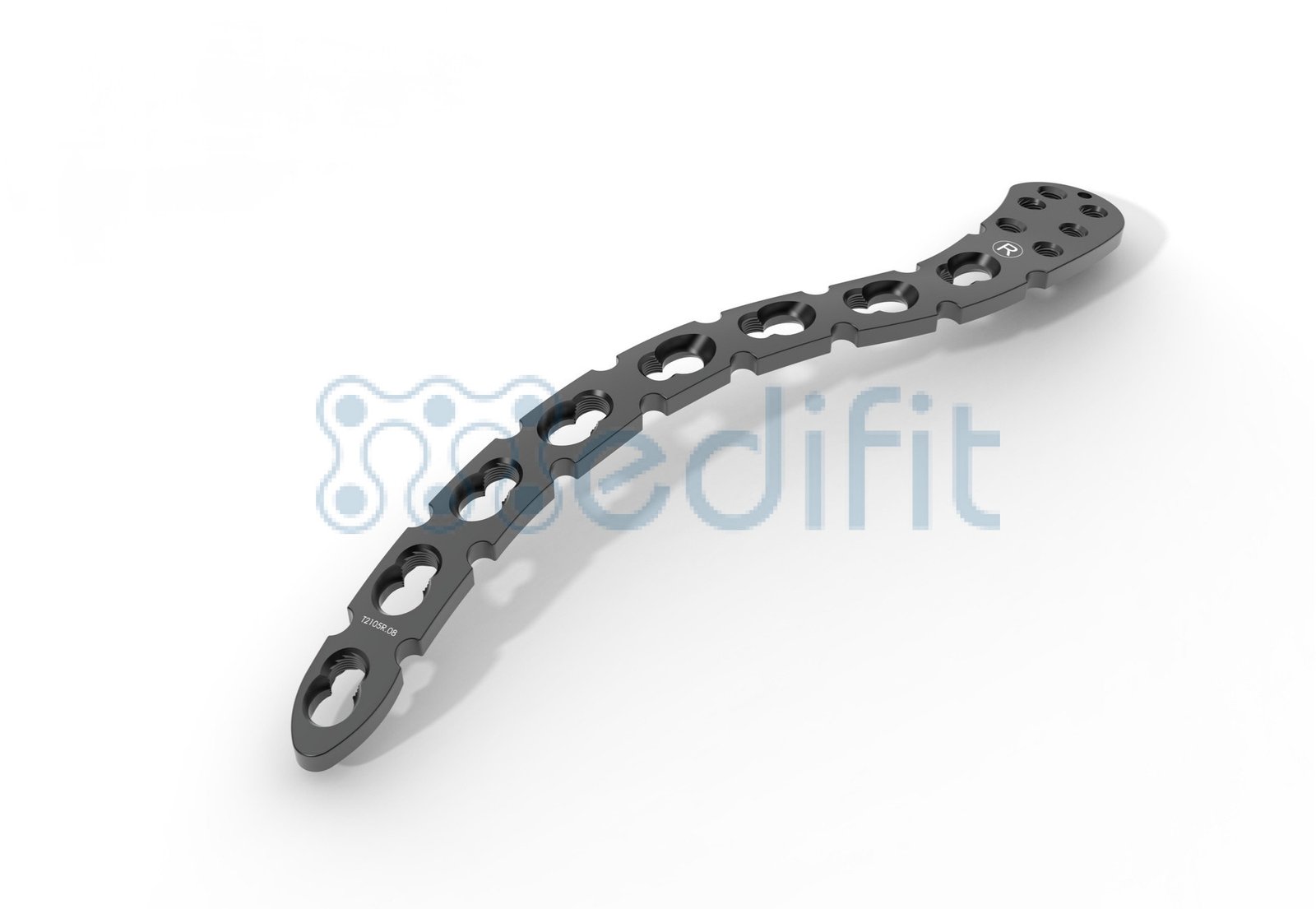 SUPERIOR ANTERIOR CLAVICLE LOCKING PLATE WITH LATERAL EXTENSION 2.7-3.5MM 2 2105 2