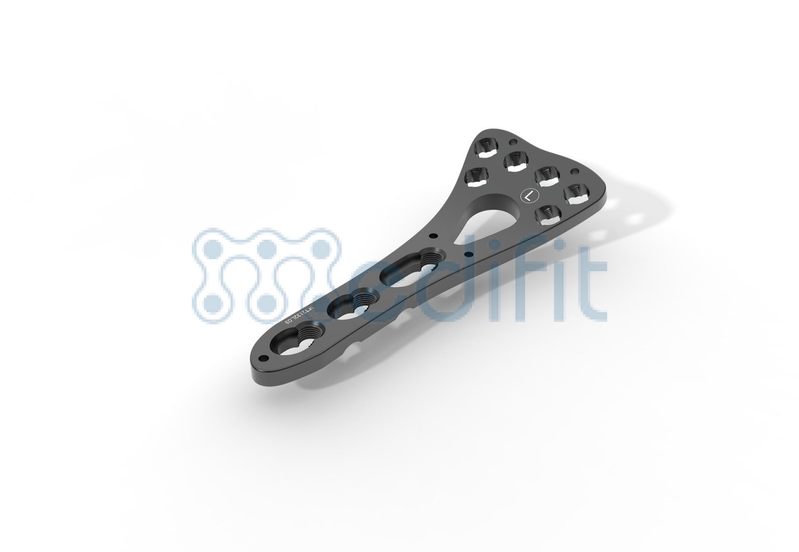 VOLAR V.A.TWO-COLUMN DISTAL RADIUS LOCKING PLATE STANDARD 2.4-2.7MM LEFT/RIGHT 5 2132 1