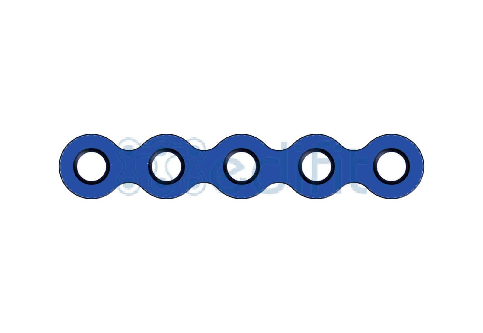 MINI PLATE STRAIGHT 2.0MM (WITHOUT GAP) 8 2229 4