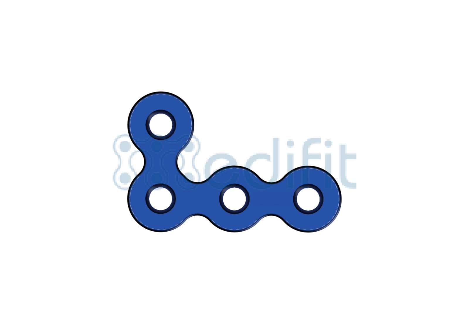 MINI L SHAPE 90 PLATE 2.0MM(WITHOUT GAP) 6 2231 2