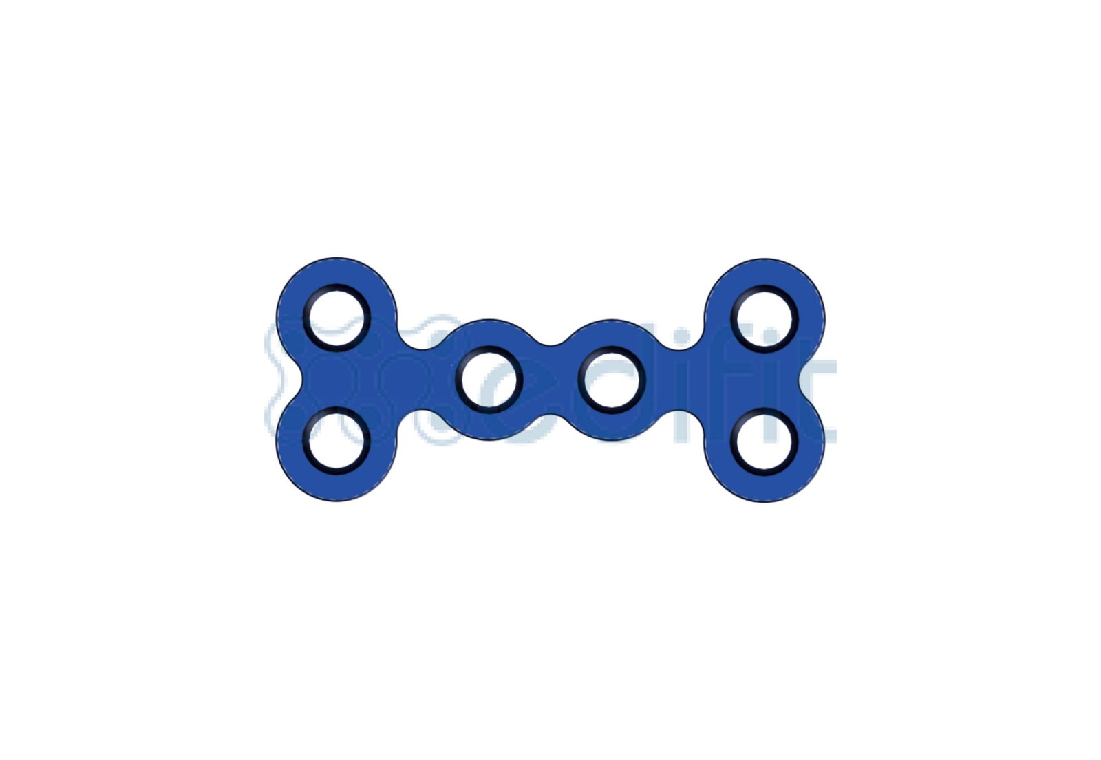 MINI I SHAPE PLATE 2.0MM 4 2240