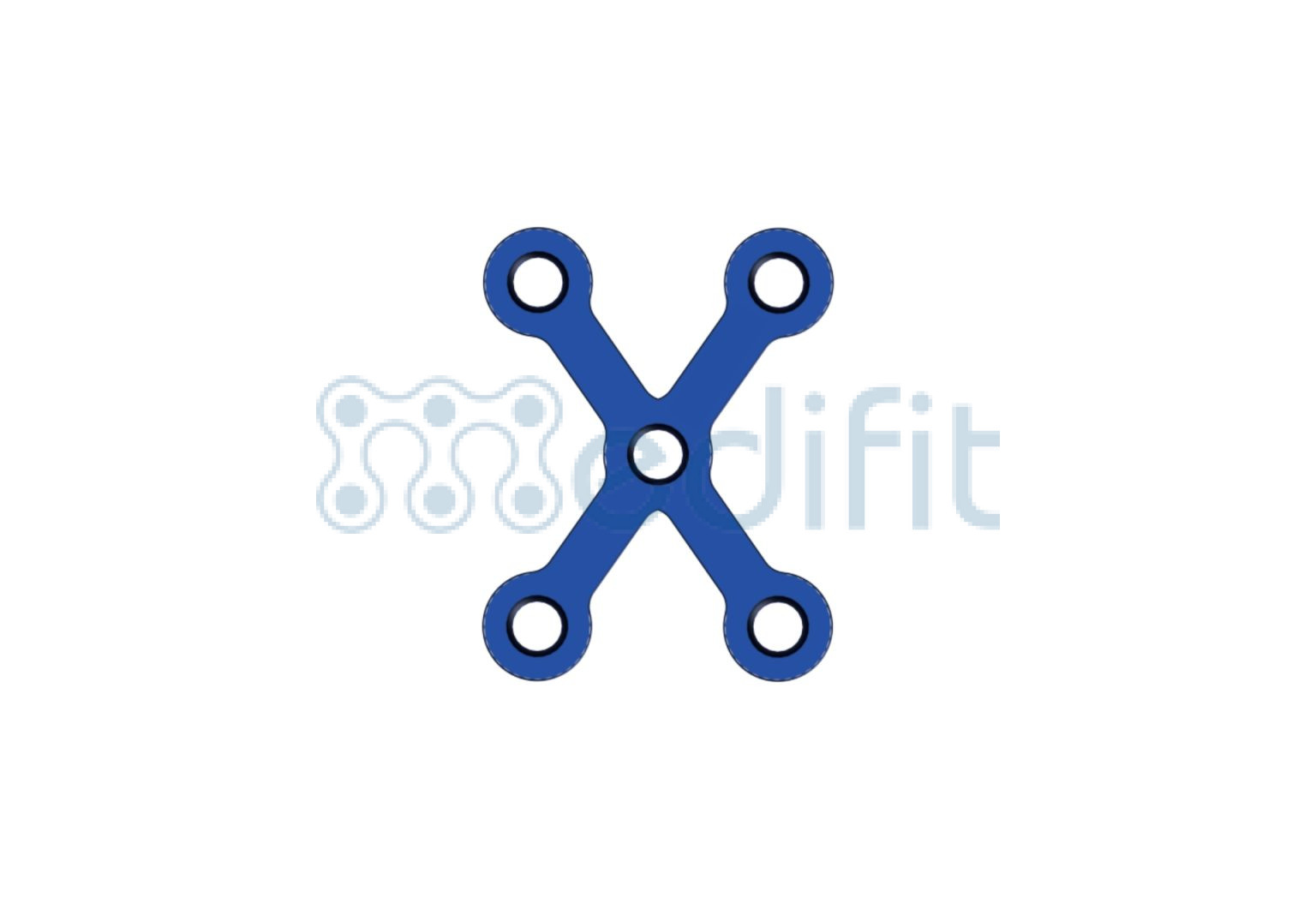 MINI X SHAPE PLATE 2.0MM