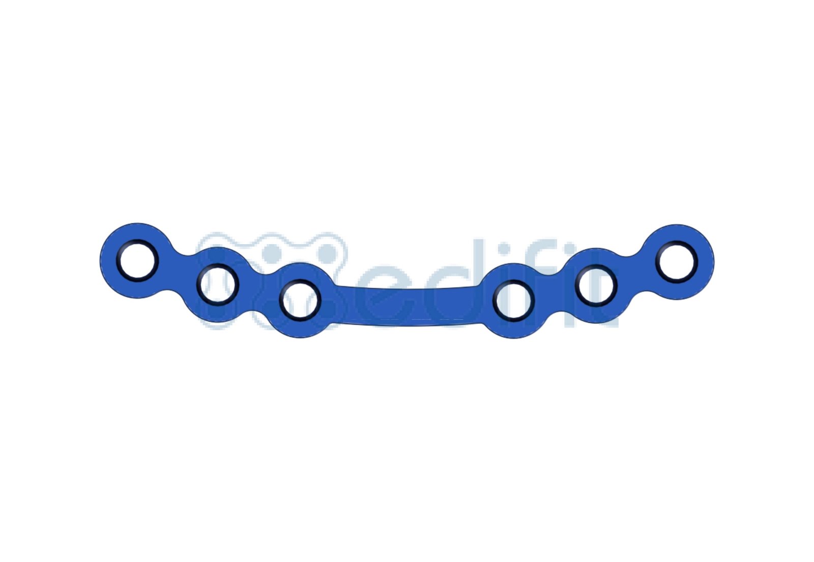 MINI ORBITA PLATE 2.0MM (WITH GAP) 6 2247 2