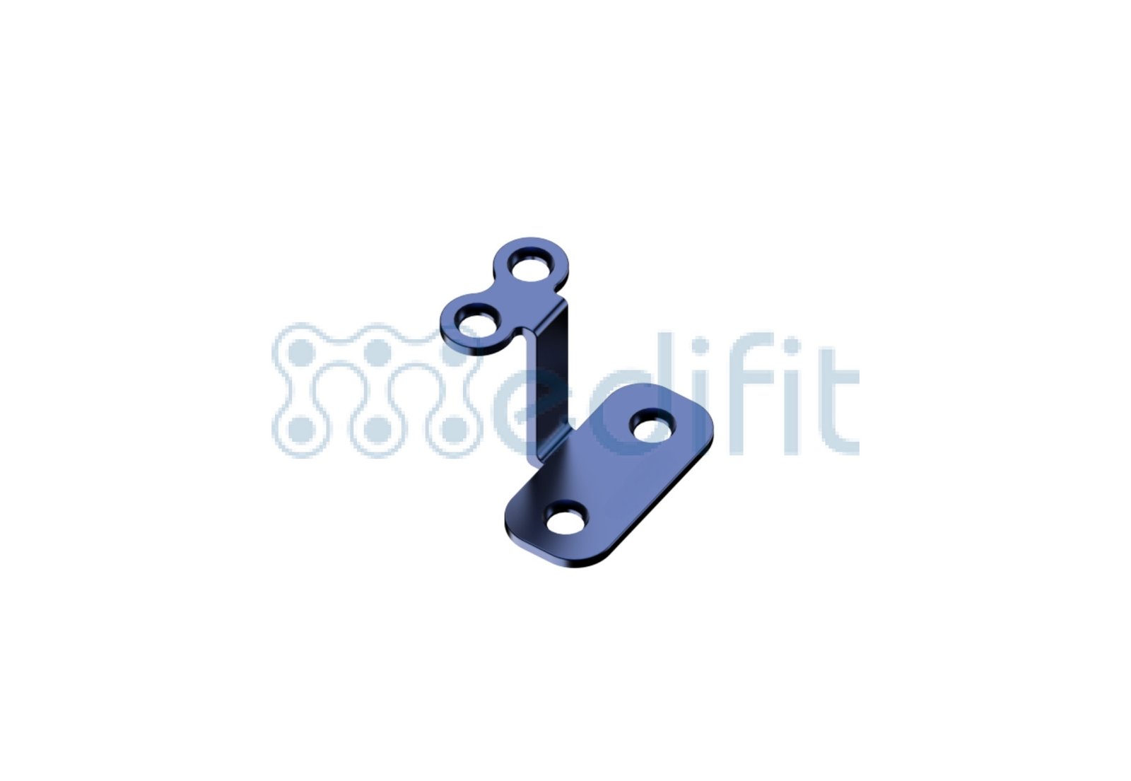 MINI CHIN PLATE 4 HOLE 2.0MM 3 2249 1