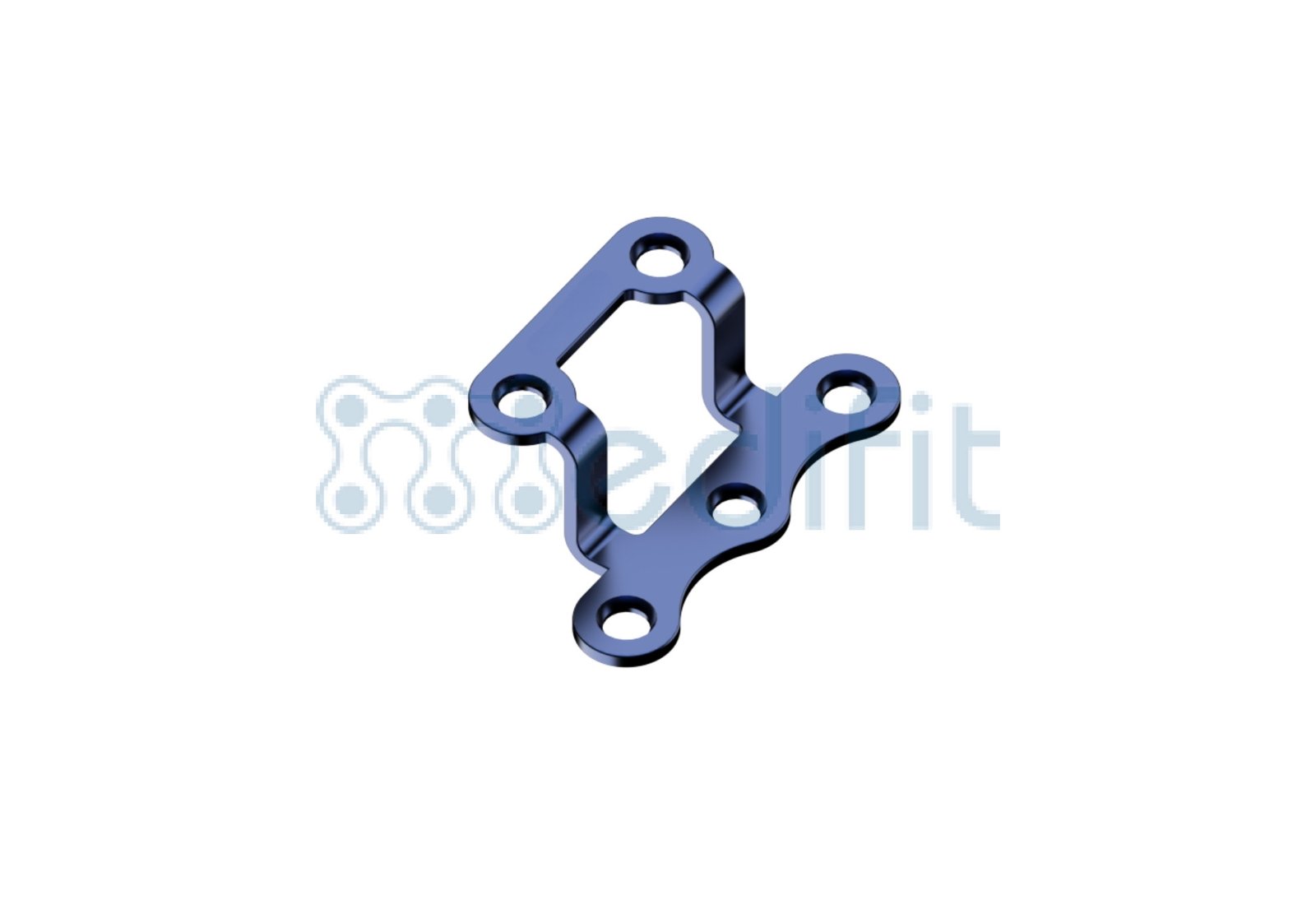 MINI CHIN PLATE 5 HOLE 2.0MM 5 2259 1