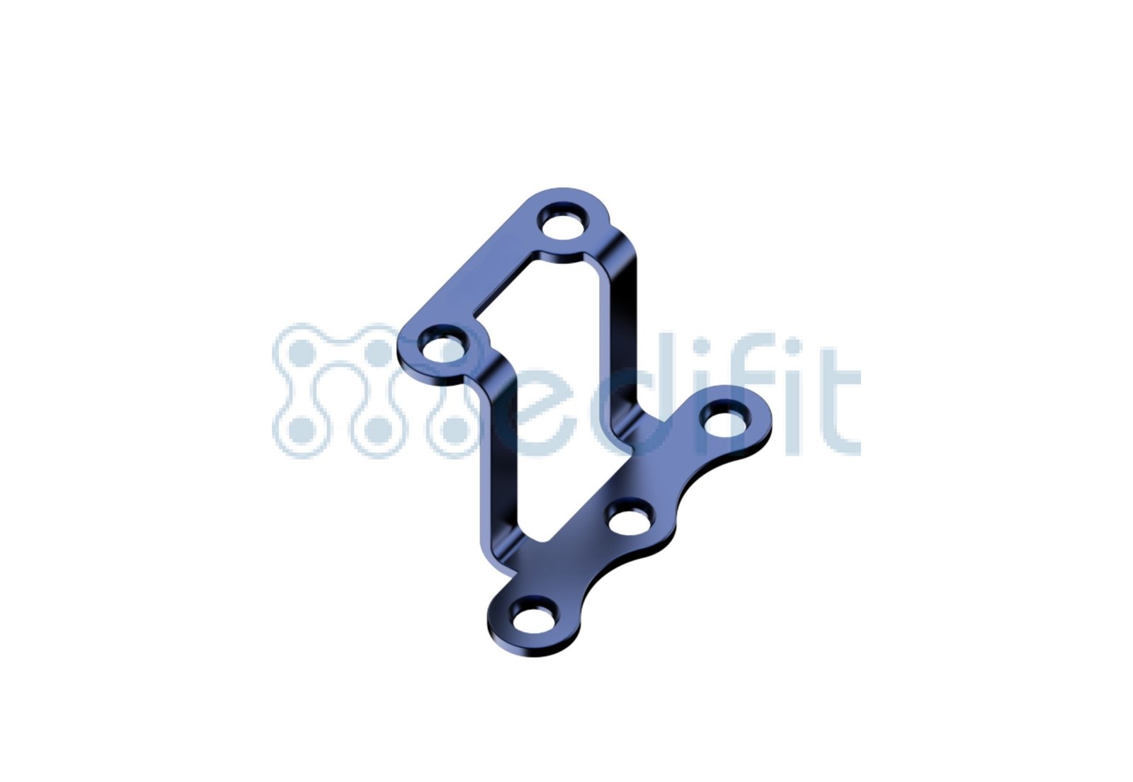 MINI CHIN PLATE 5 HOLE 2.0MM 8 2259 4